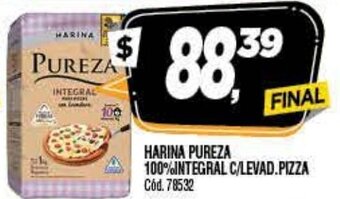 Supermercados Yaguar Harina Pureza 100% Integral C/Levad.Pizza oferta