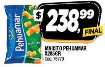 Supermercados Yaguar Maicito Pehuamar x 285gr oferta