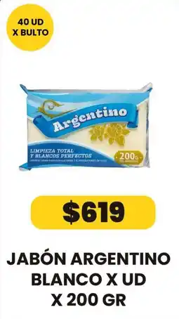 Autoservicio Capo Argentino jabón blanco oferta