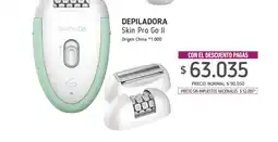 La Anonima SkinPro Go depiladora Skin Pro Go II oferta
