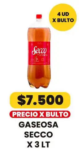 Autoservicio Capo Secco gaseosa manzana oferta