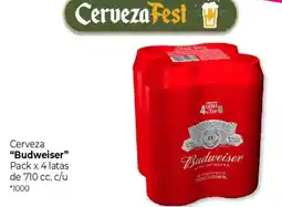 La Anonima Budweiser cerveza oferta