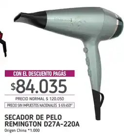 La Anonima Remington secador de pelo oferta