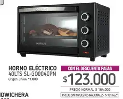 La Anonima Smartlife horno eléctrico oferta