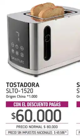 La Anonima Smartlife tostadora oferta