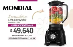 La Anonima Mondial licuadora oferta