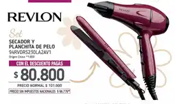 La Anonima Revlon secador y planchita de pelo oferta