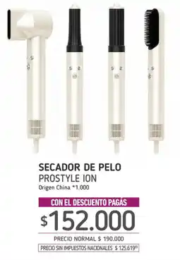 La Anonima Prostyle ion secador de pelo oferta