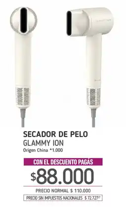 La Anonima Glammy ion secador de pelo oferta