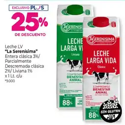 La Anonima La serenisima leche larga vida oferta