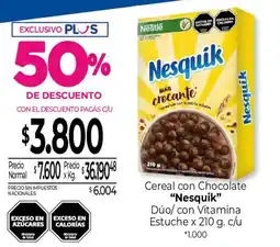 La Anonima Nestlé Nesquik Cereal con Chocolate oferta