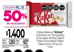 La Anonima KitKat Oblea Rellena oferta