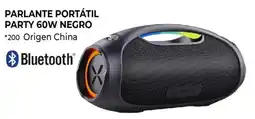 La Anonima Parlante portátil party 60w negro oferta