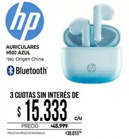 La Anonima HP auriculares h10j azul oferta