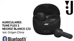 La Anonima Jbl auriculares tune flex 2 negro/ blanco c/u oferta