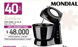 La Anonima Mondial batidora oferta