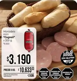 La Anonima Cagnoli mortadela mini oferta