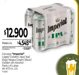 La Anonima Imperial cerveza oferta