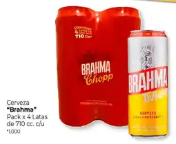 La Anonima Brahma cerveza oferta