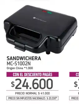 La Anonima Masterchef sandwichera oferta