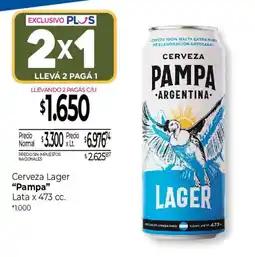 La Anonima Pampa cerveza lager oferta