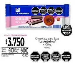 La Anonima La anonima chocolate para taza oferta