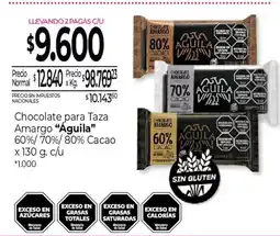 La Anonima Aguila chocolate para taza amargo oferta