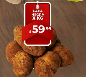 Makro Papa negra x kg oferta