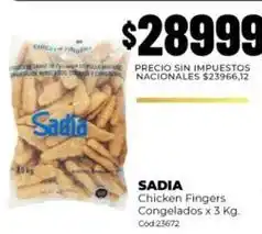 Diarco Sadia - chicken fingers congelados oferta