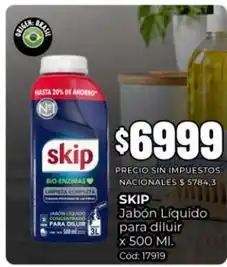 Diarco Skip - jabón líquido para diluir oferta