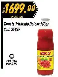 Supermercados Comodin Dulcor - tomate triturado cod. 35989 oferta