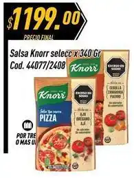 Supermercados Comodin Knorr - salsa selecc x 340 gr cod. 44077/2408 oferta