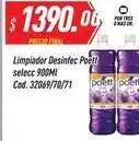 Supermercados Comodin Poett - limpiador desinfec selecc 900ml cod. 32069/70/71 oferta