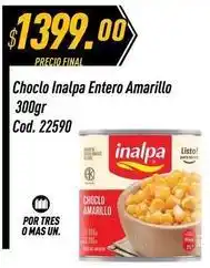 Supermercados Comodin Inalpa - choclo entero amarillo 300gr cod. 22590 oferta
