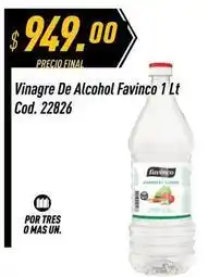 Supermercados Comodin Favinco - vinagre de alcohol oferta