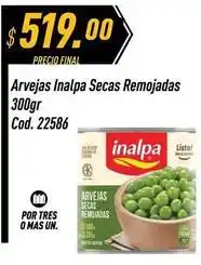 Supermercados Comodin Inalpa - arvejas secas remojadas 300gr cod. 22586 oferta