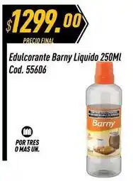 Supermercados Comodin Barny - edulcorante liquido 250ml cod. 55606 oferta