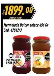 Supermercados Comodin Dulcor - mermelada selecc 454 gr cod. 47042/3 oferta
