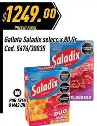 Supermercados Comodin Saladix - galleta selecc x 80 gr. cod. 5676/30035 oferta