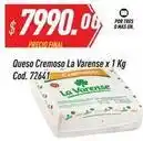 Supermercados Comodin La varense - queso cremoso cod. 72641 oferta