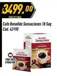 Supermercados Comodin Bonafide - cafe sensaciones 18 saq cod. 42190 oferta