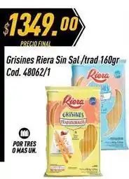 Supermercados Comodin Riera - grisines sin sal /trad 160gr cod. 48062/1 oferta