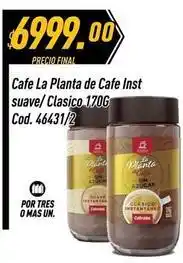 Supermercados Comodin La planta - cafe la planta de cafe inst suave/clasico 170g cod. 46431/2 oferta