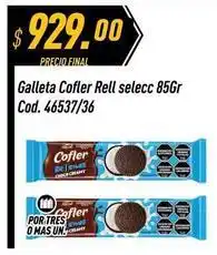 Supermercados Comodin Cofler - galleta rellena selecc 85gr cod. 46537/36 oferta