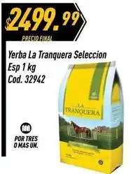 Supermercados Comodin La tranquera - yerba seleccion cod. 32942 oferta