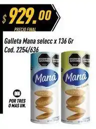 Supermercados Comodin Mana - galleta selecc x 136 gr cod. 2254/636 oferta