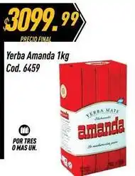 Supermercados Comodin Amanda - yerba 1kg cod. 6459 oferta