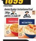 Supermercados Comodin Quaker - avena instantanea/trad oferta