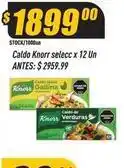 Supermercados Comodin Knorr - caldo selecc oferta