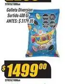 Supermercados Comodin Diversion - galleta surtido 400 gr oferta